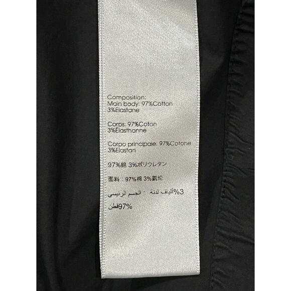 3.1 PHILLIP LIM Spaghetti Straps Hourglass Midi Dress Pockets Black Sz 6 - Picture 9 of 9